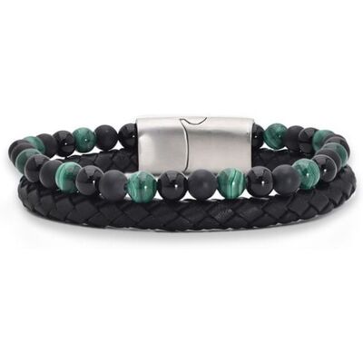 JOJO """Green Mamba"" Fashion Bead Armband, J966-04" JOJO """Green Mamba"" Fashion Bead Armband, J966-04"