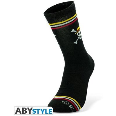 Abysse Corp Sas ONE PIECE - Socks - Black - Skull Abysse Corp Sas ONE PIECE - Socks - Black - Skull