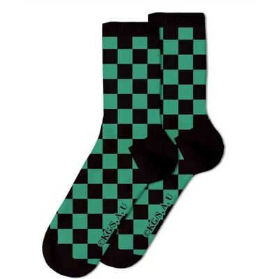 Crunchyroll Manga Socken - Demon Slayer - Tanjiro Kamado Crunchyroll Manga Socken - Demon Slayer - Tanjiro Kamado