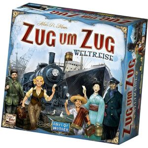 Asmodee Days of Wonder - Zug um Zug - Weltreise