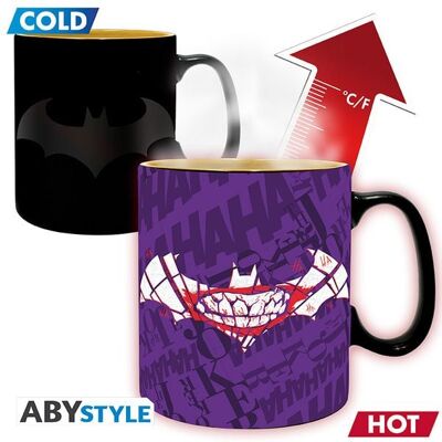 Abysse Deutschland GmbH "DC COMICS - Mug HeatChange -460ml- ""Batman Matte"" -cardboar" Abysse Deutschland GmbH "DC COMICS - Mug HeatChange -460ml- ""Batman Matte"" -cardboar"