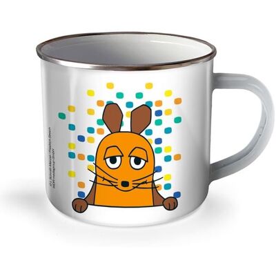 Trötsch Verlag GmbH & Co. KG Trötsch Maus Emaille Becher - Bunt - Tasse Trötsch Verlag GmbH & Co. KG Trötsch Maus Emaille Becher - Bunt - Tasse