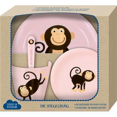 Coppenrath Verlag GmbH & Co. KG Geschirr Geschenkset Affe - Freche Rasselbande Coppenrath Verlag GmbH & Co. KG Geschirr Geschenkset Affe - Freche Rasselbande
