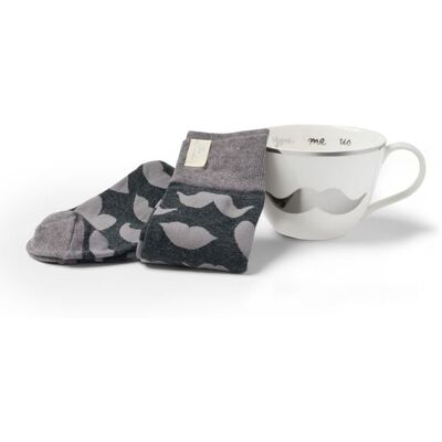 Thalia Geschenkset Tasse & Socke, Mr. Thalia Geschenkset Tasse & Socke, Mr.