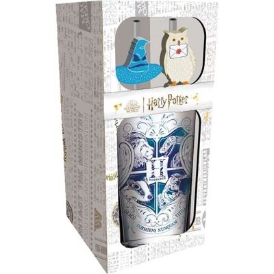 Heo GmbH Harry Potter Glas Tumbler mit Trinkhalm Heo GmbH Harry Potter Glas Tumbler mit Trinkhalm