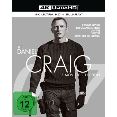 Mgm (plaion Pictures) James Bond - The Daniel Craig 5-Movie-Collection (4K Ultra HD) (5 BR4K) (+ 5 Blu-ray2D) Mgm (plaion Pictures) James Bond - The Daniel Craig 5-Movie-Collection (4K Ultra HD) (5 BR4K) (+ 5 Blu-ray2D)