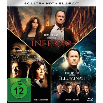 Sony Pictures Entertainment (PLAION PICTURES) Illuminati / Inferno / The Da Vinci Code (3 4K Ultra HD s + 3 Blu-rays) Sony Pictures Entertainment (PLAION PICTURES) Illuminati / Inferno / The Da Vinci Code (3 4K Ultra HD s + 3 Blu-rays)