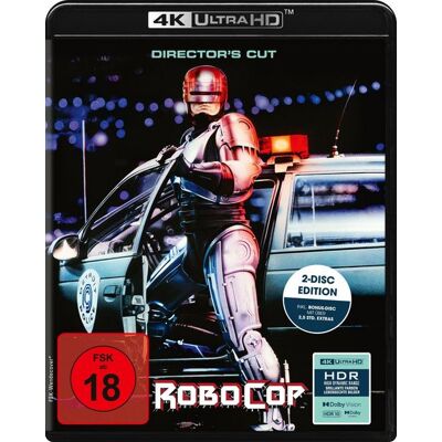 Capelight Pictures RoboCop (Director's Cut) (4K Ultra HD + Bonus-Blu-ray) Capelight Pictures RoboCop (Director's Cut) (4K Ultra HD + Bonus-Blu-ray)