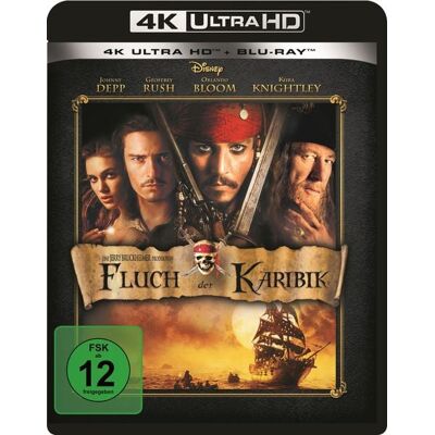 Walt Disney / LEONINE Fluch der Karibik (4K Ultra HD) (+ Blu-ray 2D) Walt Disney / LEONINE Fluch der Karibik (4K Ultra HD) (+ Blu-ray 2D)