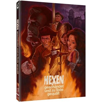Turbine Medien Hexen geschändet und zu Tode gequält Mediabook A (4K Ultra HD Blu-ray + 2x Blu-ray) Turbine Medien Hexen geschändet und zu Tode gequält Mediabook A (4K Ultra HD Blu-ray + 2x Blu-ray)