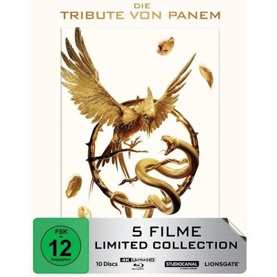 Plaion Pictures Die Tribute von Panem - 5 Filme Limited Collection (5 4K Ultra HD+5 Blu-rays) Plaion Pictures Die Tribute von Panem - 5 Filme Limited Collection (5 4K Ultra HD+5 Blu-rays)