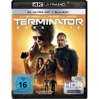 Walt Disney / LEONINE Terminator - Dark Fate (4K Ultra HD) (+ Blu-ray 2D) Walt Disney / LEONINE Terminator - Dark Fate (4K Ultra HD) (+ Blu-ray 2D)