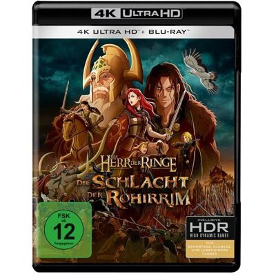 Warner Bros. (plaion Pictures) Der Herr der Ringe: Die Schlacht der Rohirrim (4K Ultra HD) (+ Blu-ray) Warner Bros. (plaion Pictures) Der Herr der Ringe: Die Schlacht der Rohirrim (4K Ultra HD) (+ Blu-ray)