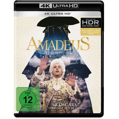Warner Bros. (plaion Pictures) Amadeus (4K Ultra HD) Warner Bros. (plaion Pictures) Amadeus (4K Ultra HD)