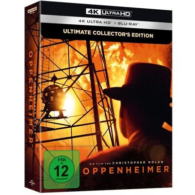 Universal Pictures (PLAION PICTURES) Oppenheimer - Steelbook - Limited Ultimate Collector's Edition (4K Ultra HD) (+ Blu-ray) ( + Bonus-Blu-ray) Universal Pictures (PLAION PICTURES) Oppenheimer - Steelbook - Limited Ultimate Collector's Edition (4K Ultra HD) (+ Blu-ray) ( + Bonus-Blu-ray)