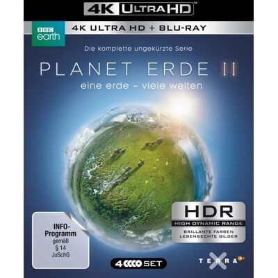 Polyband Planet Erde II: Eine Erde - viele Welten (4K Ultra HD) (2 BR4K) (+2 BRs) Polyband Planet Erde II: Eine Erde - viele Welten (4K Ultra HD) (2 BR4K) (+2 BRs)