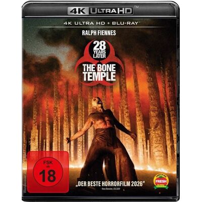 Sony Pictures Entertainment (PLAION PICTURES) 28 Years Later: The Bone Temple (4K Ultra HD + Blu-ray) Sony Pictures Entertainment (PLAION PICTURES) 28 Years Later: The Bone Temple (4K Ultra HD + Blu-ray)