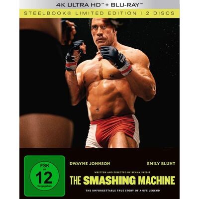 LEONINE Distribution The Smashing Machine - Steelbook - Limited Edition (4K Ultra HD) (+ Blu-ray) LEONINE Distribution The Smashing Machine - Steelbook - Limited Edition (4K Ultra HD) (+ Blu-ray)