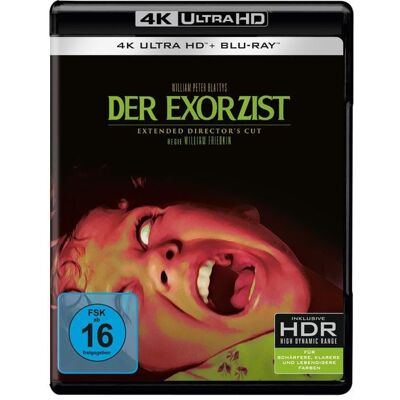 Warner Bros. (plaion Pictures) Der Exorzist (4K Ultra HD) + (Blu-ray) Warner Bros. (plaion Pictures) Der Exorzist (4K Ultra HD) + (Blu-ray)