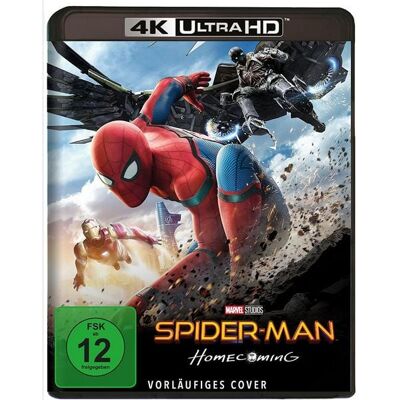 Sony Pictures Entertainment (PLAION PICTURES) Spider-Man: Homecoming (4K Ultra HD) (+ Blu-ray) Sony Pictures Entertainment (PLAION PICTURES) Spider-Man: Homecoming (4K Ultra HD) (+ Blu-ray)