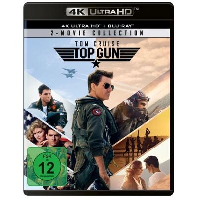 Paramount / LEONINE Top Gun 2-Movie-Collection (2 4K Ultra HD) (+ 2 Blu-rays) Paramount / LEONINE Top Gun 2-Movie-Collection (2 4K Ultra HD) (+ 2 Blu-rays)