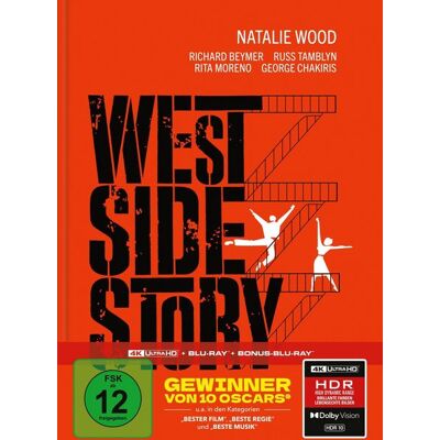 Capelight Pictures West Side Story - Limitiertes Mediabook (4K Ultra HD + Blu-ray + Bonus-Blu-ray) Capelight Pictures West Side Story - Limitiertes Mediabook (4K Ultra HD + Blu-ray + Bonus-Blu-ray)