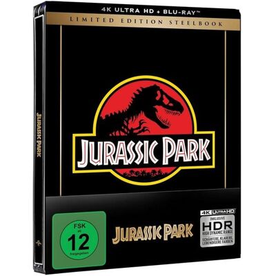 Universal Pictures (PLAION PICTURES) Jurassic Park - Steelbook (4K-UHD+Blu-ray) Universal Pictures (PLAION PICTURES) Jurassic Park - Steelbook (4K-UHD+Blu-ray)