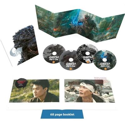 Peppermint anime Godzilla Minus One (Deluxe Edition) (4K Ultra HD) (+3 Blu-ray) Peppermint anime Godzilla Minus One (Deluxe Edition) (4K Ultra HD) (+3 Blu-ray)