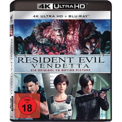 Sony Pictures Entertainment (PLAION PICTURES) Resident Evil: Vendetta (4K Ultra HD) (+ Blu-ray 2D) Sony Pictures Entertainment (PLAION PICTURES) Resident Evil: Vendetta (4K Ultra HD) (+ Blu-ray 2D)
