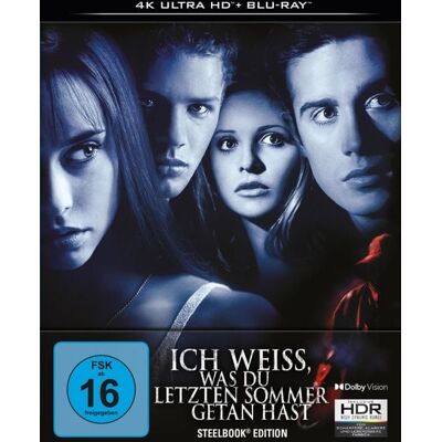 Sony Pictures Entertainment (PLAION PICTURES) Ich weiß, was du letzten Sommer getan hast (1997) (Limitiertes Steelbook) (4K-UHD+Bonus-Blu-ray) Sony Pictures Entertainment (PLAION PICTURES) Ich weiß, was du letzten Sommer getan hast (1997) (Limitiertes Steelbook) (4K-UHD+Bonus-Blu-ray)