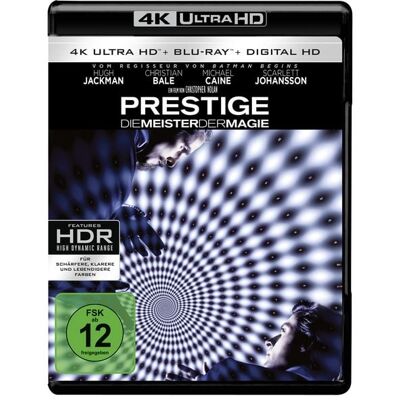 Warner Bros. (plaion Pictures) Prestige - Meister der Magie (4K Ultra HD) (+ 2 Blu-rays) Warner Bros. (plaion Pictures) Prestige - Meister der Magie (4K Ultra HD) (+ 2 Blu-rays)