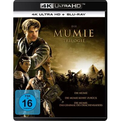 Universal Pictures (PLAION PICTURES) Die Mumie Trilogie - Die Mumie / Die Mumie kehrt zurück / Die Mumie: Das Grabmal des Drachenkaisers (3 4K Ultra HD) (+ 3 Blu-rays) Universal Pictures (PLAION PICTURES) Die Mumie Trilogie - Die Mumie / Die Mumie kehrt zurück / Die Mumie: Das Grabmal des Drachenkaisers (3 4K Ultra HD) (+ 3 Blu-rays)