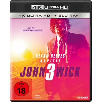 Concorde John Wick: Kapitel 3 (4K Ultra HD) (+ Blu-ray 2D) Concorde John Wick: Kapitel 3 (4K Ultra HD) (+ Blu-ray 2D)