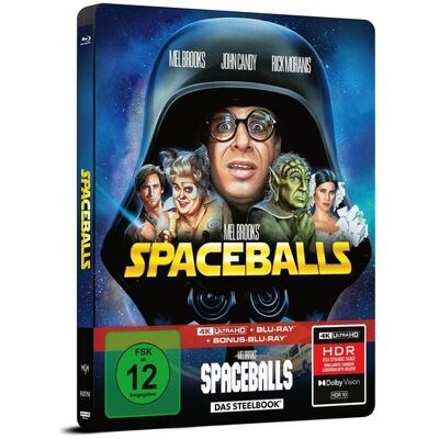 Capelight Pictures Spaceballs - Mel Brooks’ verrückte Raumfahrt - Limitiertes 3-Disc-SteelBook® (4K Ultra HD + Blu-ray + Bonus-Blu-ray) Capelight Pictures Spaceballs - Mel Brooks’ verrückte Raumfahrt - Limitiertes 3-Disc-SteelBook® (4K Ultra HD + Blu-ray + Bonus-Blu-ray)