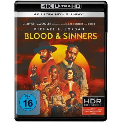 Warner Bros. (plaion Pictures) Blood & Sinners (4K Ultra HD) (+ Blu-ray) Warner Bros. (plaion Pictures) Blood & Sinners (4K Ultra HD) (+ Blu-ray)