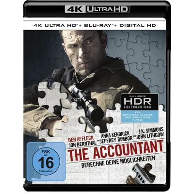 Warner Bros. (plaion Pictures) The Accountant (4K Ultra HD) (+ Blu-ray) Warner Bros. (plaion Pictures) The Accountant (4K Ultra HD) (+ Blu-ray)
