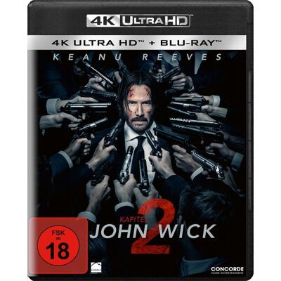 Concorde John Wick: Kapitel 2 (4K Ultra HD) ( + Blu-ray) Concorde John Wick: Kapitel 2 (4K Ultra HD) ( + Blu-ray)
