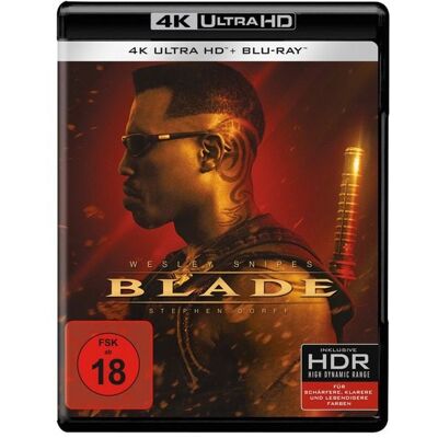 Warner Bros. (plaion Pictures) Blade (4K Ultra HD) (+ Blu-ray 2D) Warner Bros. (plaion Pictures) Blade (4K Ultra HD) (+ Blu-ray 2D)