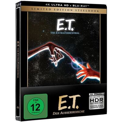 Universal Pictures (PLAION PICTURES) E.T. - Der Außerirdische - Steelbook (4K-UHD+Blu-ray) Universal Pictures (PLAION PICTURES) E.T. - Der Außerirdische - Steelbook (4K-UHD+Blu-ray)