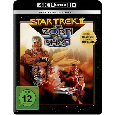 Paramount / LEONINE STAR TREK II - Der Zorn des Khan (4K Ultra HD) (+ Blu-ray) Paramount / LEONINE STAR TREK II - Der Zorn des Khan (4K Ultra HD) (+ Blu-ray)