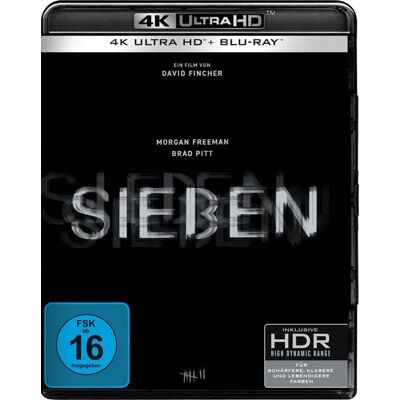 Warner Bros. (plaion Pictures) Sieben (4K Ultra HD) (+ Blu-ray) Warner Bros. (plaion Pictures) Sieben (4K Ultra HD) (+ Blu-ray)