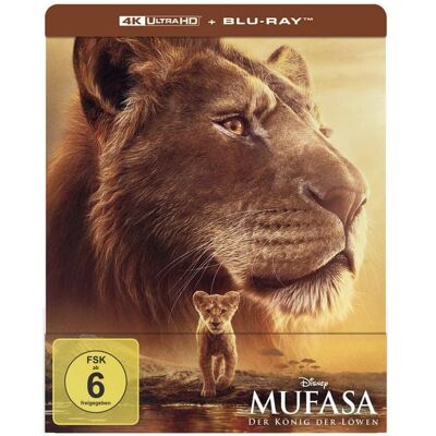 Walt Disney / LEONINE Mufasa - Der König der Löwen - Steelbook - Limited Edition (4K Ultra HD) (+ Blu-ray) Walt Disney / LEONINE Mufasa - Der König der Löwen - Steelbook - Limited Edition (4K Ultra HD) (+ Blu-ray)
