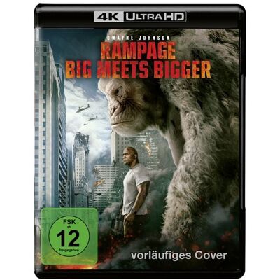 Warner Bros. (plaion Pictures) Rampage - Big Meets Bigger (4K Ultra HD) (+ Blu-ray 2D) Warner Bros. (plaion Pictures) Rampage - Big Meets Bigger (4K Ultra HD) (+ Blu-ray 2D)