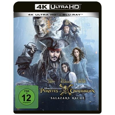 Walt Disney / LEONINE Pirates of the Caribbean 5 - Salazars Rache (4K Ultra HD) (+ Blu-ray 2D) Walt Disney / LEONINE Pirates of the Caribbean 5 - Salazars Rache (4K Ultra HD) (+ Blu-ray 2D)