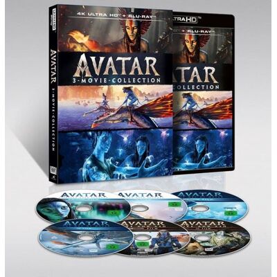Walt Disney / LEONINE Avatar - 3-Movie Collection (3 4K Ultra HD) (+ 3 Blu-rays) Walt Disney / LEONINE Avatar - 3-Movie Collection (3 4K Ultra HD) (+ 3 Blu-rays)