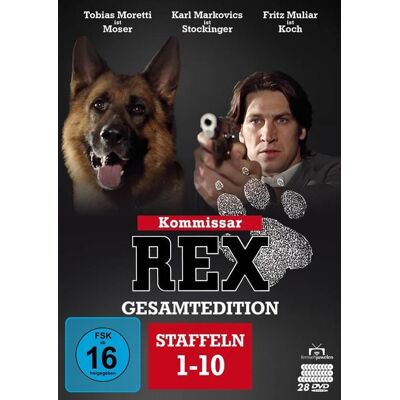 Kommissar Rex - Gesamtedition Staffeln 1-10 (Alle 119 Folgen) + Bonus-Disc (28 DVDs) (Fernsehjuwelen) Kommissar Rex - Gesamtedition Staffeln 1-10 (Alle 119 Folgen) + Bonus-Disc (28 DVDs) (Fernsehjuwelen)