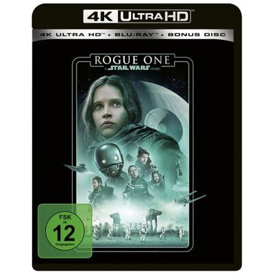 Walt Disney / LEONINE Rogue One: A Star Wars Story - Line Look 2020 (4K Ultra HD) (+ Blu-ray 2D) (+ Bonus-Disc) Walt Disney / LEONINE Rogue One: A Star Wars Story - Line Look 2020 (4K Ultra HD) (+ Blu-ray 2D) (+ Bonus-Disc)