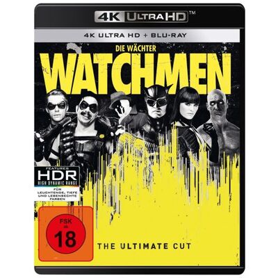 Paramount / LEONINE Watchmen - Die Wächter - The Ultimate Cut (4K Ultra HD) (+ Blu-ray 2D) Paramount / LEONINE Watchmen - Die Wächter - The Ultimate Cut (4K Ultra HD) (+ Blu-ray 2D)