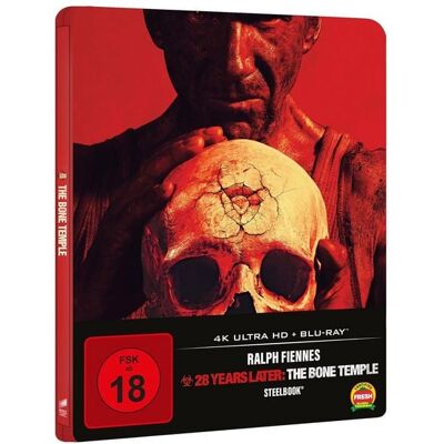 Sony Pictures Entertainment (PLAION PICTURES) 28 Years Later: The Bone Temple - Limitiertes Steelbook (4K Ultra HD + Blu-ray) Sony Pictures Entertainment (PLAION PICTURES) 28 Years Later: The Bone Temple - Limitiertes Steelbook (4K Ultra HD + Blu-ray)