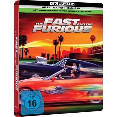 Universal Pictures Germany The Fast and the Furious - 25th Anniversary Edition - Steelbook (4K-UHD+Blu-ray) Universal Pictures Germany The Fast and the Furious - 25th Anniversary Edition - Steelbook (4K-UHD+Blu-ray)